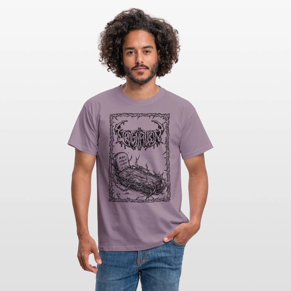 Men's T-Shirt - purple-grey 