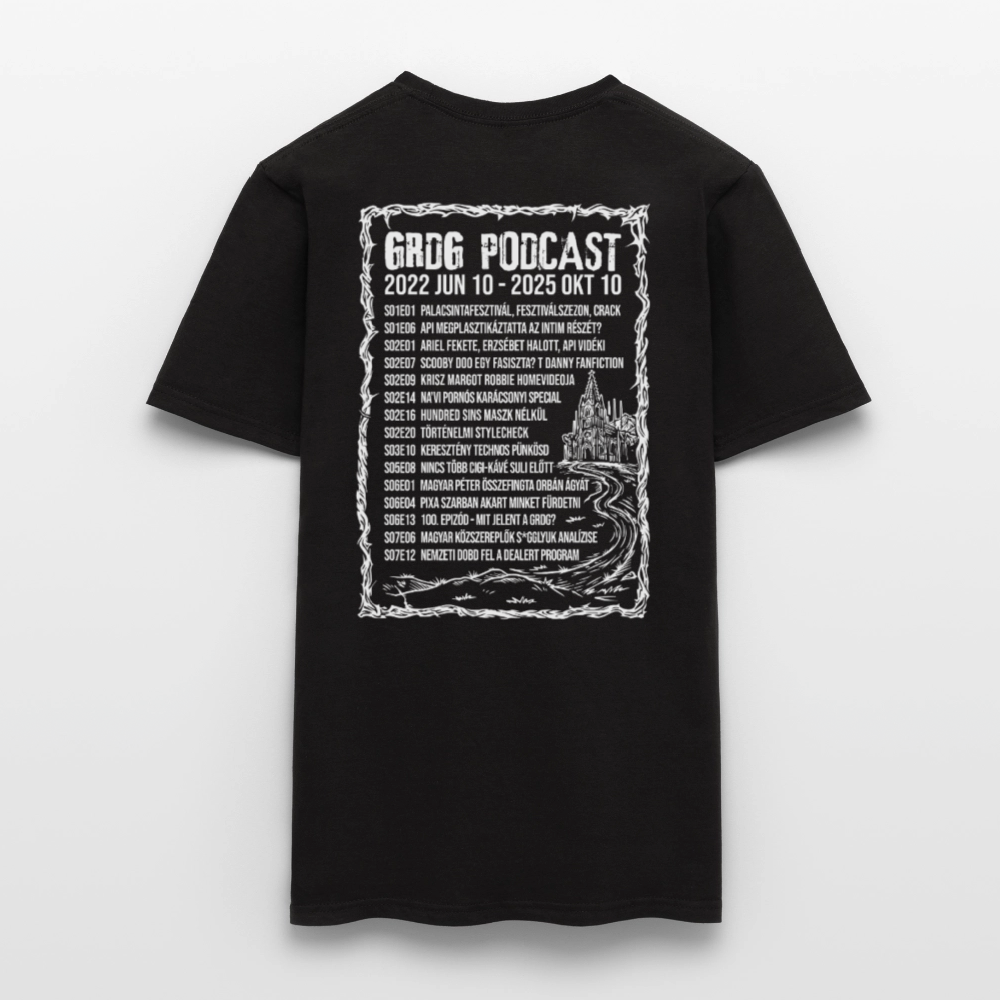 Grdg Nation - Gizda metál póló - férfi - sötét - black