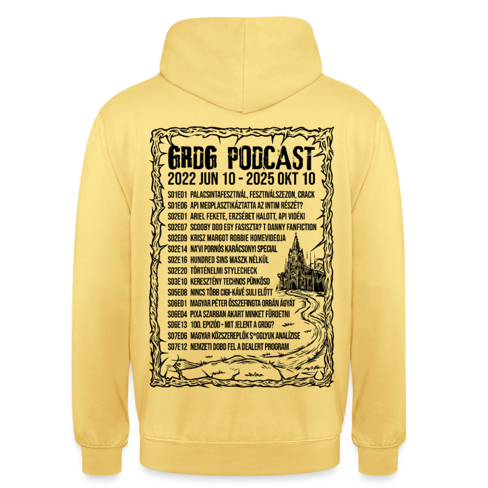 Unisex Hoodie - lemon yellow