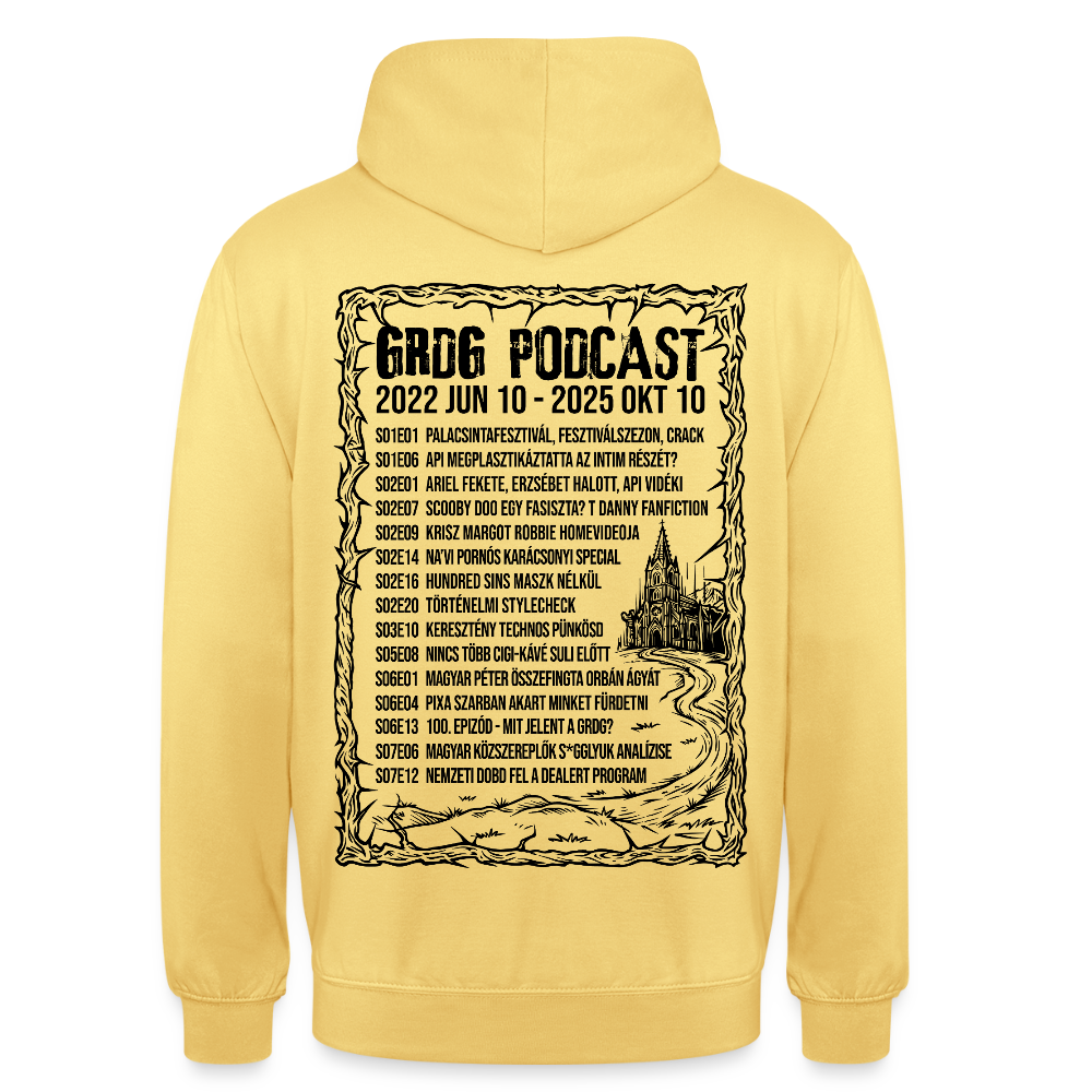 Unisex Hoodie - lemon yellow