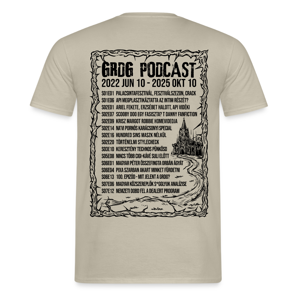 Men's T-Shirt - sand beige
