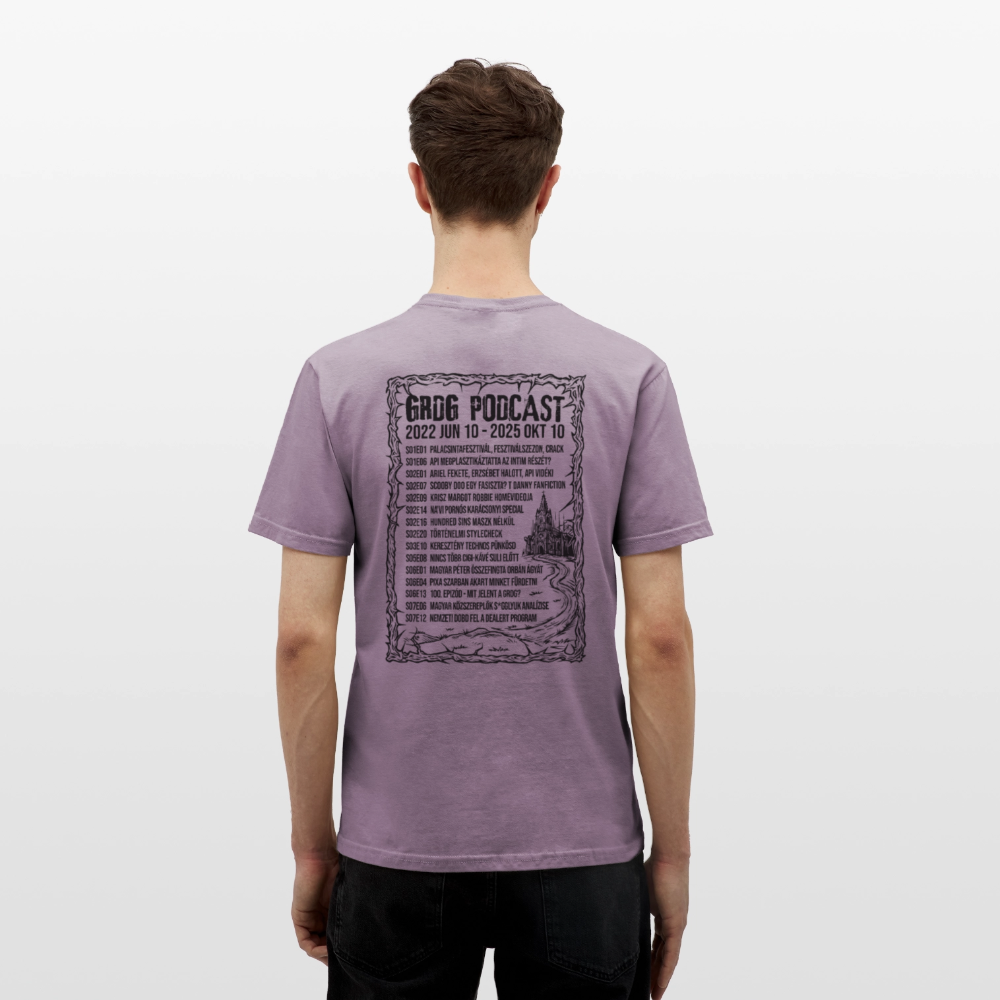 Men's T-Shirt - purple-grey 
