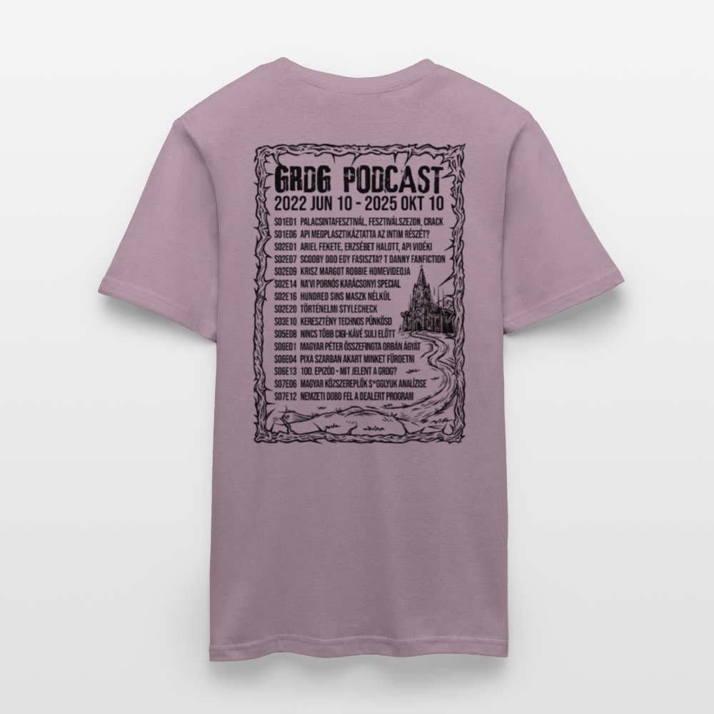 Men's T-Shirt - purple-grey 