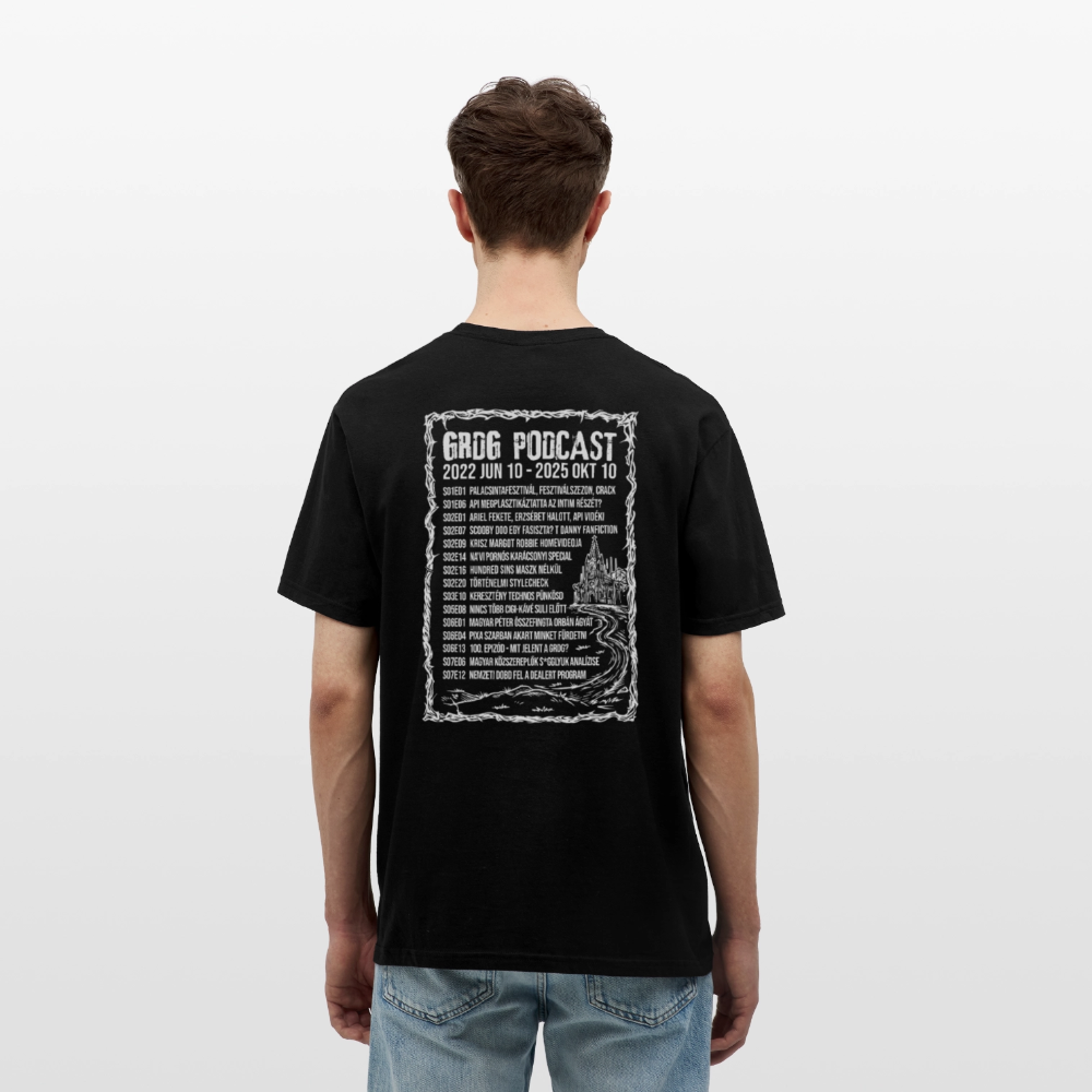Grdg Nation - Gizda metál póló - férfi - sötét - black