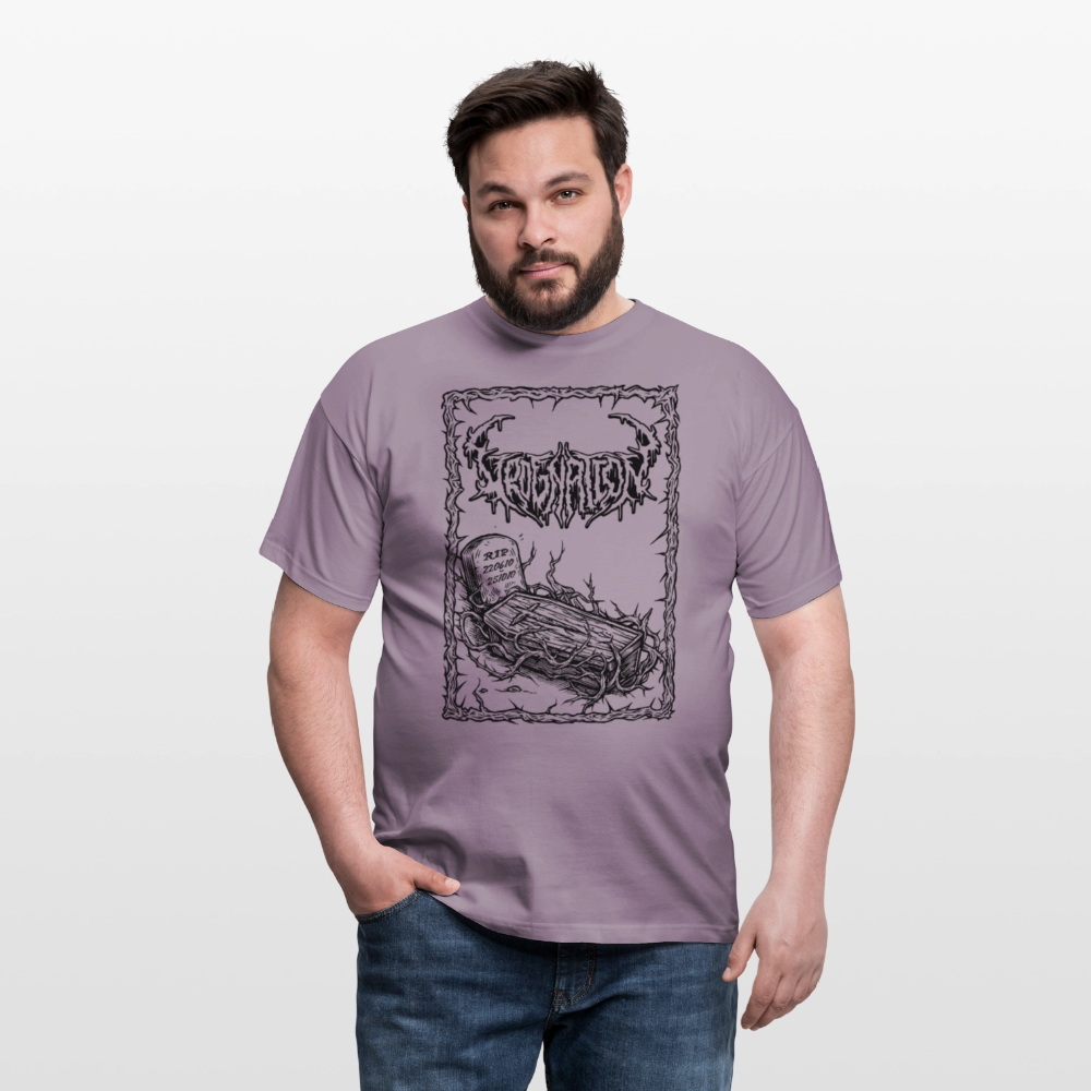 Men's T-Shirt - purple-grey 