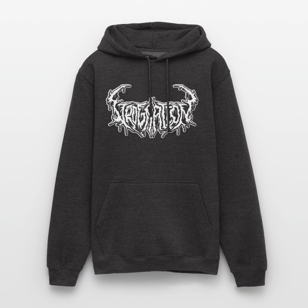 Grdg Nation - RIP Podcast - limitált puller - kapucnis - charcoal grey