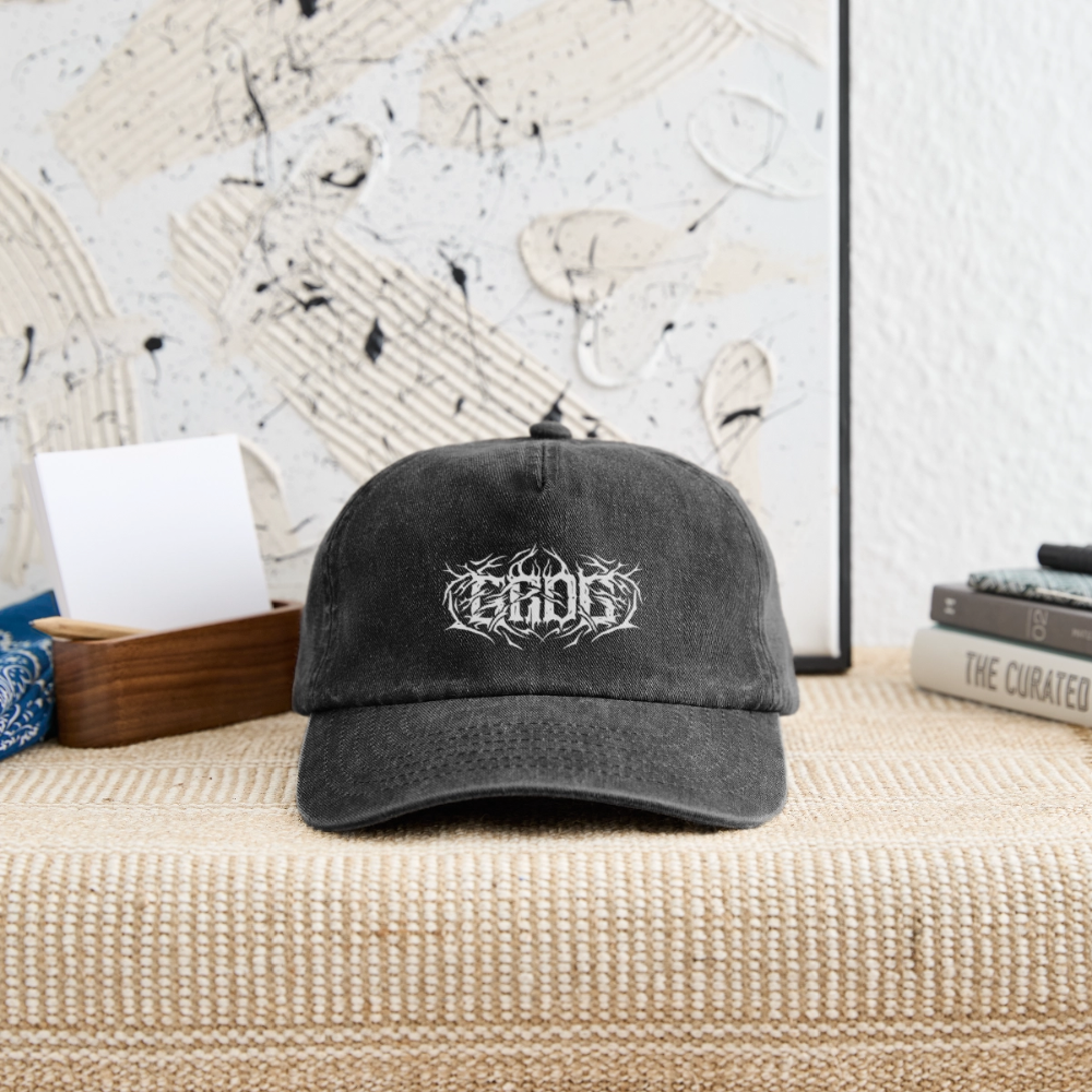 Grdg metal logó - Baseball sapka - vintage black