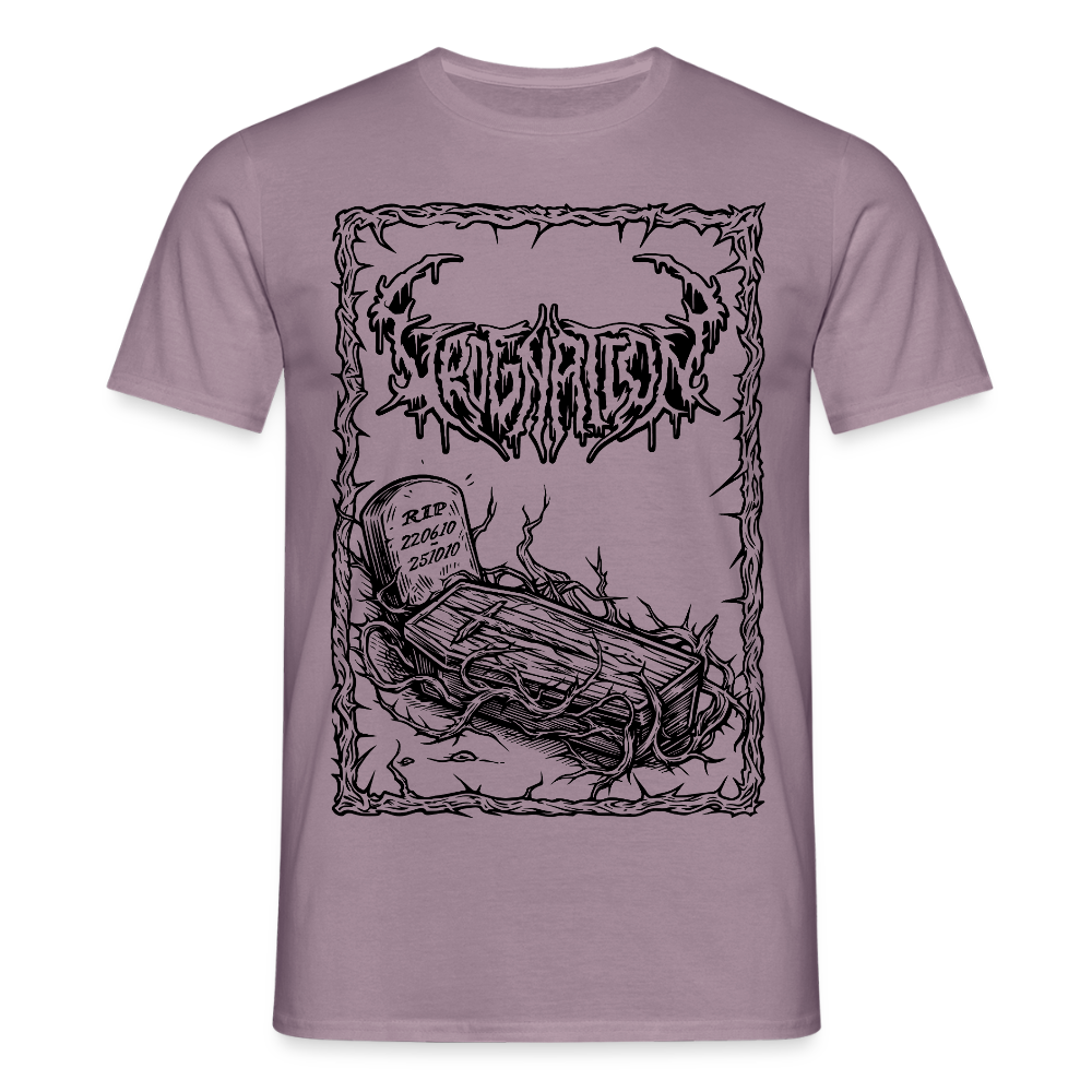 Men's T-Shirt - purple-grey 