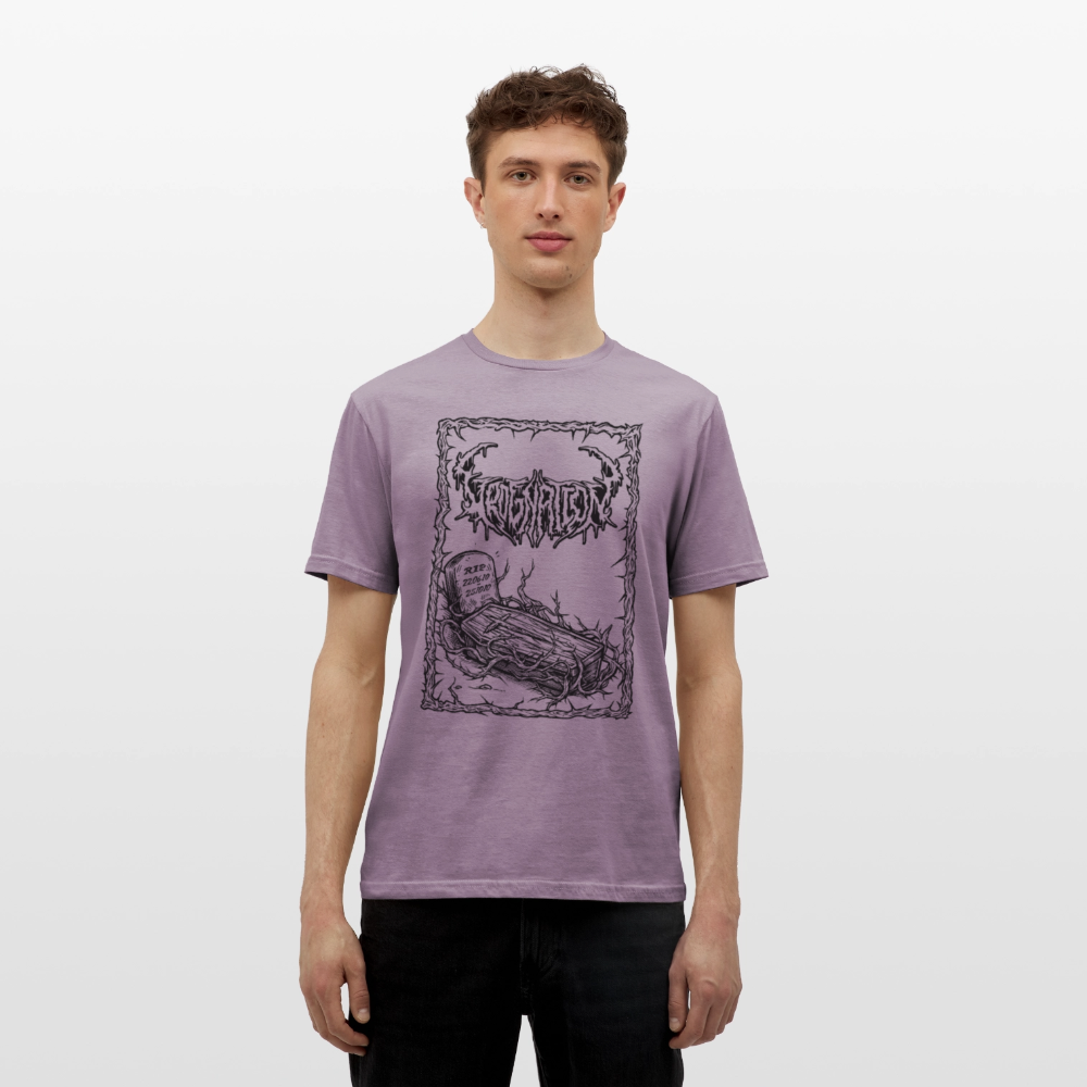 Men's T-Shirt - purple-grey 