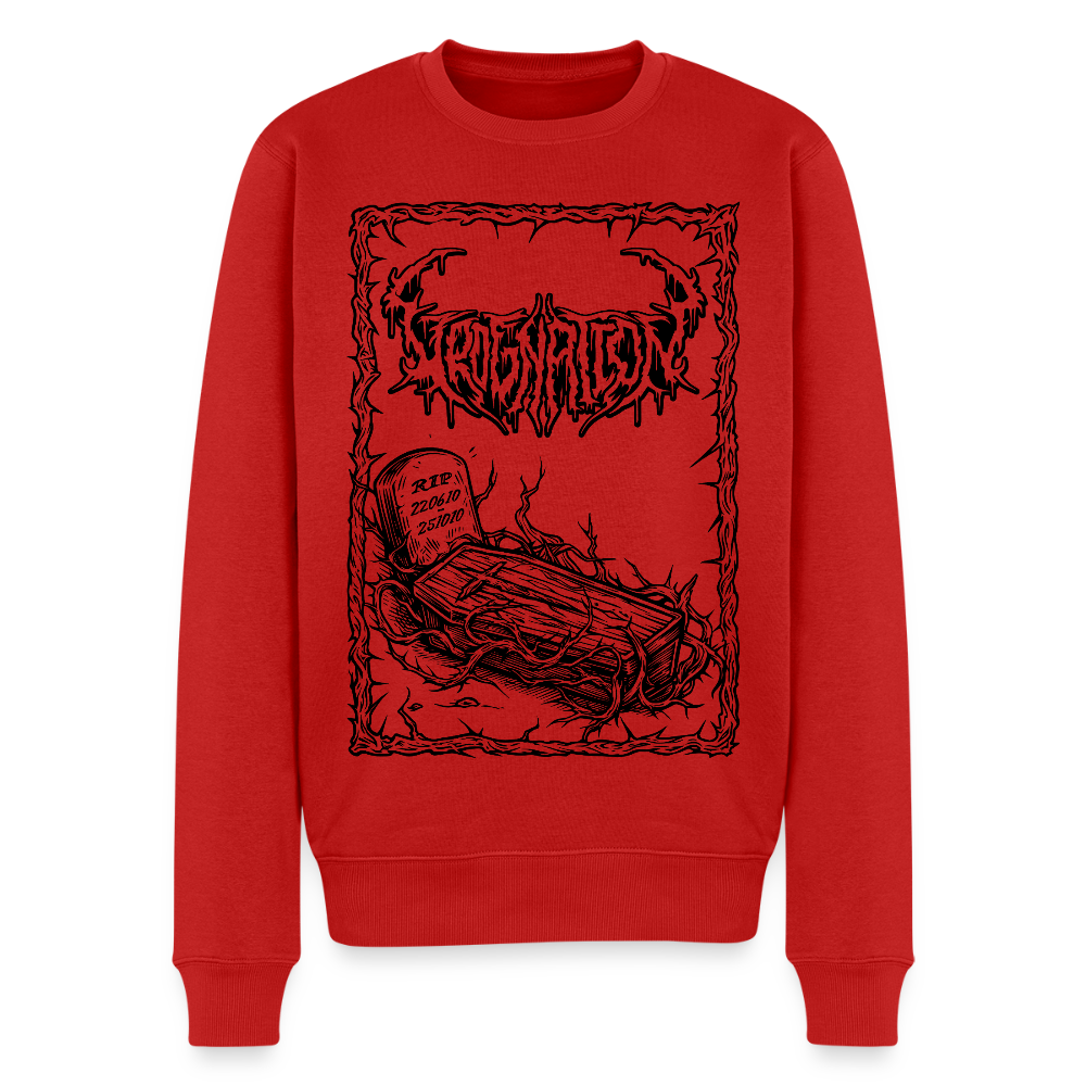 Grdg Nation - RIP Podcast - limitált puller - környakas - sötét logo - red