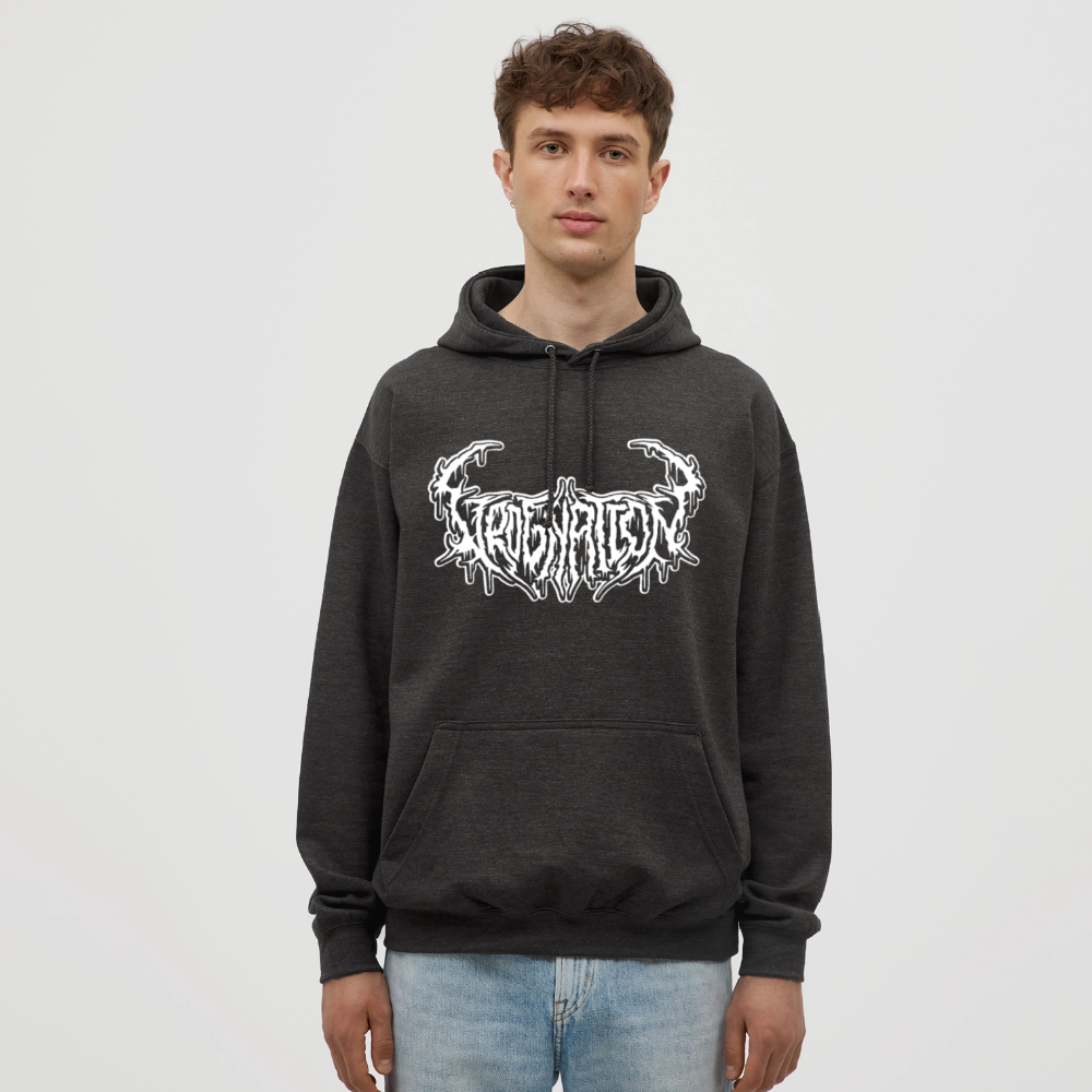 Grdg Nation - RIP Podcast - limitált puller - kapucnis - charcoal grey