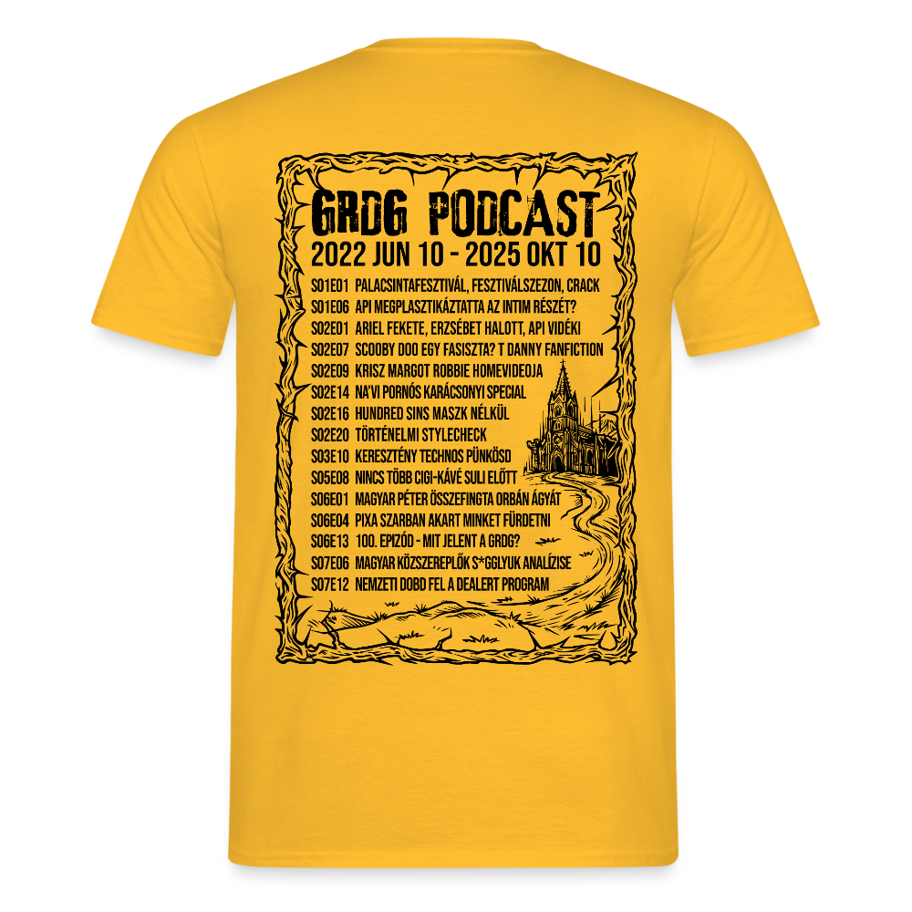 Men's T-Shirt - yellow