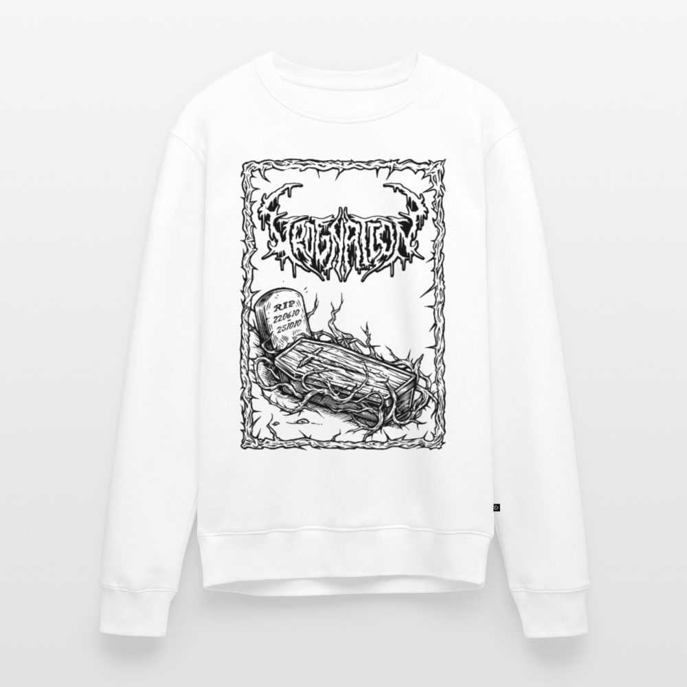Grdg Nation - RIP Podcast - limitált puller - környakas - sötét logo - white