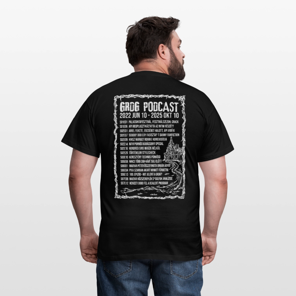 Grdg Nation - Gizda metál póló - férfi - sötét - black